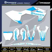 HUSQVARNA 85 MOTOCROSS GRAPHICS MX GRAPHICS KIT DECALS STICKERS TC 85 BLOK WHI/B