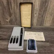Sheaffer Calligraphy Pen 3 Nibs Open Box Fountain NoNonsense Eaton Textron USA
