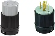 NEMA L15-20 Plug/Connector For Generator Cord Assembly L15-20P L15-20R cULus