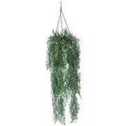 110cm UV Potted Fern Artificial Hanging Basket (Indoor / Outdoor)