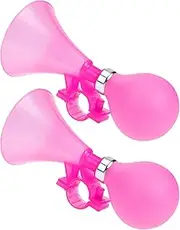 Bike Horn Loud Squeeze Air Horn for Bicycles Scooters Easy Install Clown Style Bell Durable Plastic for Childrens Bikes