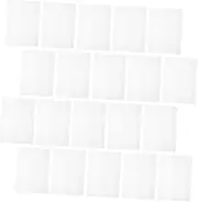 JEWEDECO 20pcs Waterproof Book Cover Binder Sleeves Book Covers for Textbooks Sleeves Small Book Cover Plastic File Folders Textbook Covers Holder