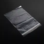 Reusable Zip Lock Sealing Packaging Bags for Candy Clear Plastic 3 Sizes 100pcs