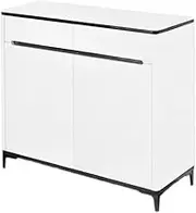 Foret Shoe Cabinet Storage Buffet Sideboard Drawer Hallway Kitchen CupboardWhite 80cm