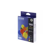 Epson 288 Black, Cyan, Magenta & Yellow Colour Pack