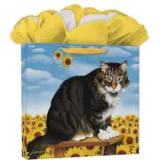 Lang Companies, American Cat GoGo Gift Bag by Lowell Herrero
