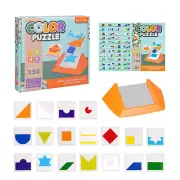 Travel Tangram Puzzle Jigsaw Shapes Dissection Preschool Learning