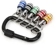 Keychain Bit Holders Aluminum Alloy 3Slot 1/4in QuickRelease Tool