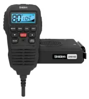 Uniden UH6160 RADIO 5W 80 ch 12/24V UHF CB with Remote speaker mic 7 Colour LCD