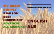 English Ale - ALL GRAIN - 5 Gal Beer Home brew Ingredient Kit by My Brew Supply