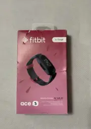 Fitbit Ace 3 Fitness Tracker for Kids - Cosmic Blue/Astro Green - NEW - SEALED