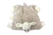 UGG Curly Pillow Cozy Sheep Shaped Cushion, Sanitized Wool Toy, Folded to Display MoonLight Beige / AU Ladies FREE / AU Men FREE / EU FREE