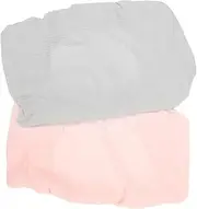 Totority 2 Pack Washable Diaper Pad Covers Removable Changing Pad Sheets for Baby Boys/Girls Soft Breathable