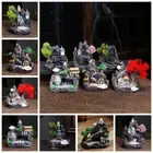 With Backflow Incense Cones Waterfall Incense Burner Home Decor