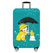 Medium Elastic Dustproof Luggage Cover - Durable & Protective