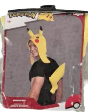 Adult Pokemon Pikachu Costume Accessory Kit Headpiece & Tail NEW Brand New