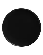 [Maxwell & Williams] Caviar High Rim Plate 24.5cm in Black
