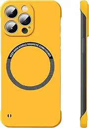 [RUNGOS] for iPhone 14 Pro Max Case MagSafe (Bare Metal Feel) [Rapid Heat Dissipation] [Strong Magnetic] Slim Borderless Case for iPhone 14 Pro Max Phone Case, MagSafe Case Thin Sturdy Cover 6.7'' 2022