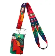 The Classic Joker Haha Lanyard w/ ID Holder Keychain