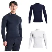 Under Armour 1369606 Men's UA HeatGear® Compression Mock Long Sleeve Shirt