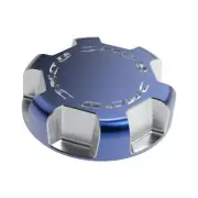 RJWC Blue Krossflow Billet Gas Cap 2.0 For Can-Am Outlander 570 2015-2024