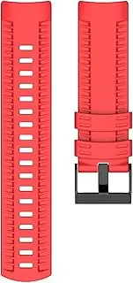 [NPKNGZTATW] Soft Silicone Watch Band Strap Compatible With SUUNTO 9 24mm Bands Outdoor Sport Silicone Smartwatch Belt Compatible With SUUNTO 9 Watchs Accessory Watch strap