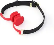 Sex Bondage Silicagel Open Mouth Spreader Gag Harness SM Invisible Gags Bondage Sex Toys For Couples Adult Games Restraints for Couples on Bed Restraints Toys