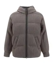 quilted lurex jacket IT42 Black