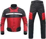 Motorcycle Jacket Autumn Winter Cold-Proof Moto+Protector Motorcycle Pants Moto Suit Touring Clothing Protective Gear Set