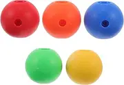 GETAJGHSD 5pcs Climbing Rope with Large Hole Beads Safe Grip Balls for Childrens Accessories for and Creative Training