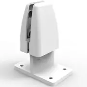 Rapidline Eco Panel Screen Back To Back Mounted Clamps Pack Of 2 White