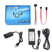 SATA/PATA/IDE to USB 2.0 Adapter Converter Cable for Hard Drive Disk 2.5" 3.5"
