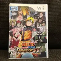 在飛比找Yahoo!奇摩拍賣優惠-Wii 火影忍者 疾風傳 激鬥忍者大戰 EX Naruto 