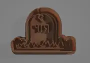 RIP Tombstone Cookie Cutter and Embosser - 6.1cm x 8.6cm
