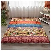Futon Tatami Floor Mat Japanese Tatami Mattress Japanese Floor Futon Mattress Foldable Foldable Student Dormitory Sleeping Pad(B,120x200cm)