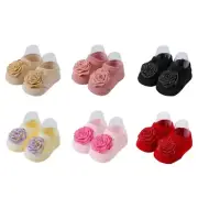 Soft and Comfortable Baby Cotton Socks Infant Knit Socks for Newborns