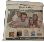 SAFE SLEEP BAMBOO TERRY, WATER PROOF MATTRESS PROTECTOR.king Size
