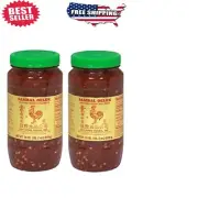 Authentic 18 oz Sambal Oelek Chili Paste - Additive-Free 2 Jar Set