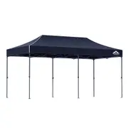 Gazebo Pop Up Marquee 3x6m Outdoor Tent Folding Wedding Gazebos Navy