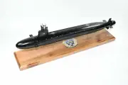 USS John Warner (SSN-785) Block III Submarine Model, US Navy,20" Virginia Class