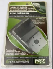 Genesis Power Smith Scraper Blades GAMT304 2 Pieces