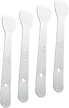 BEBEMOKO Household Dumpling Filling Spoon Stainless Steel Scoop Spoon Simple Practical for Chinese Cooking