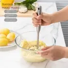 Non-Slip Potato Ricer Comfort Grip Vegetable Smasher Household