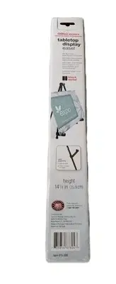 Office Depot Table Top Display Easel 14 1/8" High