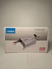 Clarion XR5420 Class D 400W RMS 4-Channel Motorcycle Amp Car Audio Amplifier