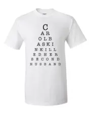 Men's Unisex Carole Baskin Killed Her Husband Funny Tiger King Short Sleeve