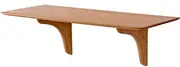 Floating Shelves Soldi Wood Floating Shelves Wall Mounted Decor Storage Wall Shelf for Bedroom Living Room Bathroom Kitchen Corner Book