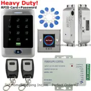 Waterproof RFID Card and Password Door Access Control System+Electric Bolt Lock