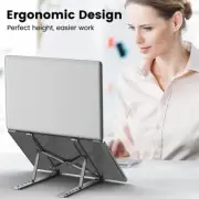 Portable Adjustable Aluminum alloy Laptop Stand Notebook Tablet Holder Foldable