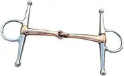 Oshhni Horse Bit Horse Mouth Snaffle Harness Ring Snaffle Bit Horse Gag Bit Horse Riding Snaffle Horse Snaffle Bit for Performance